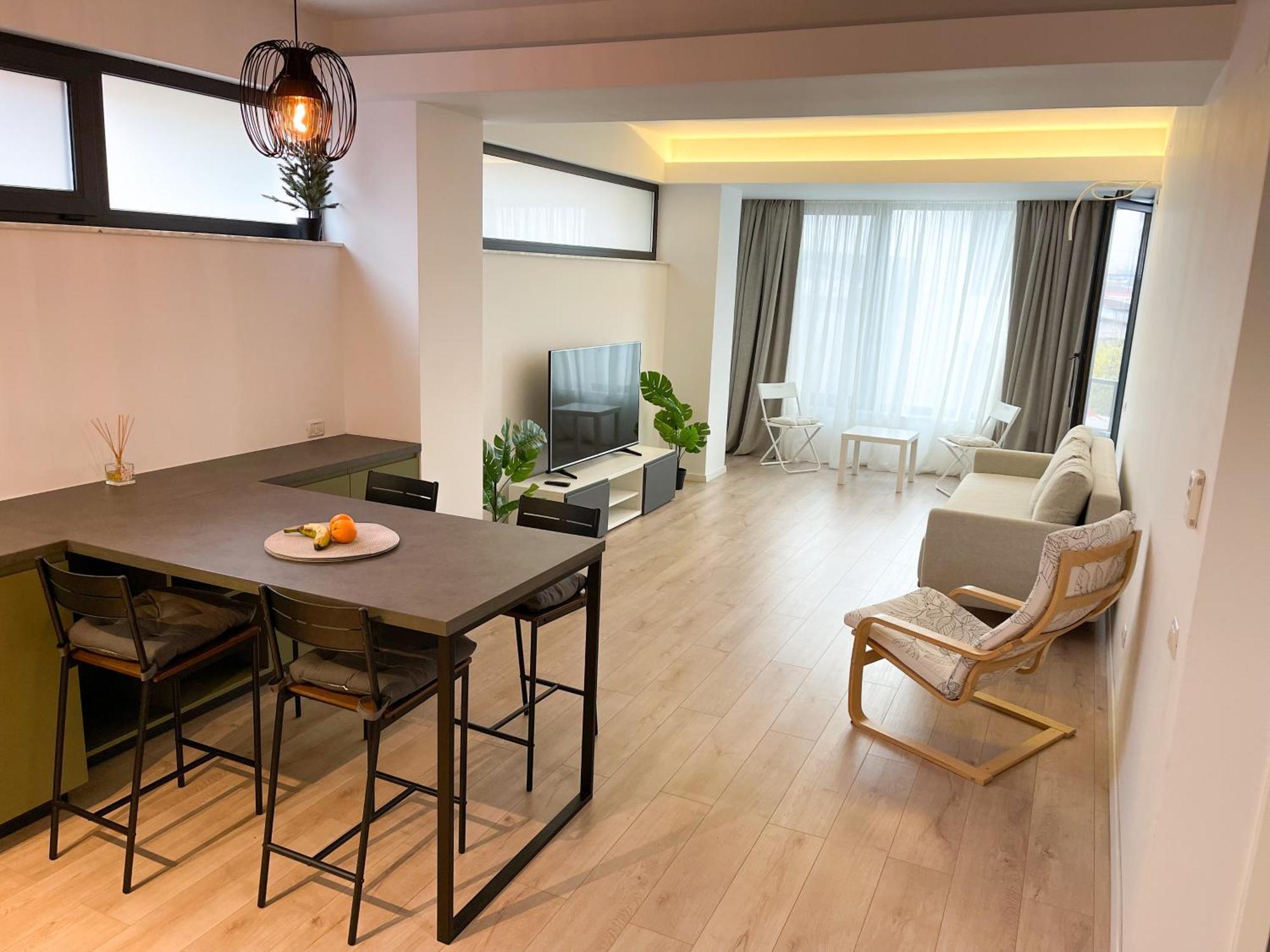 Warm Hotel Apartment Bukares Bagian luar foto